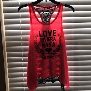 Love Riviera Maya Tank top tee